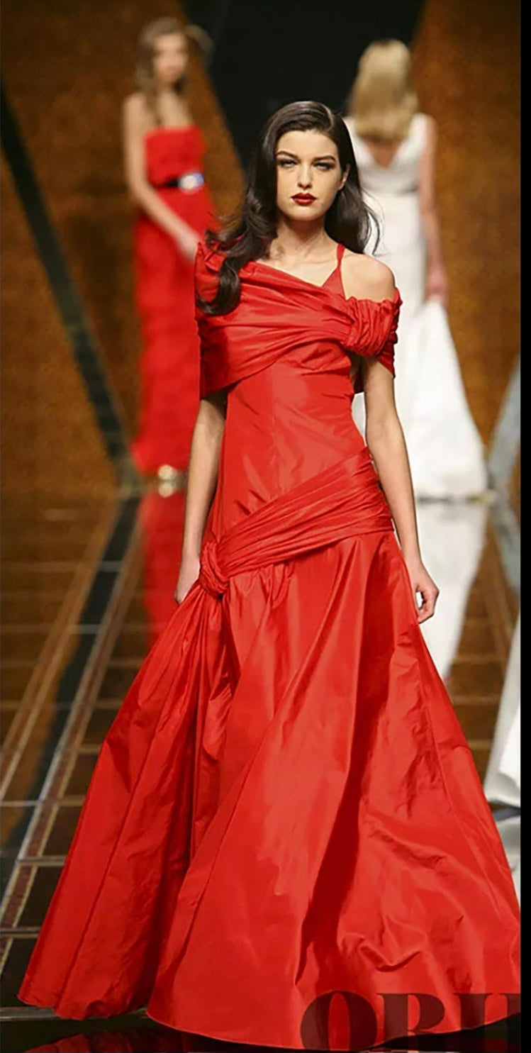 Abito Valentino Garvani sfilata anni 2000 tg 12