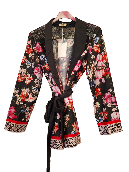 Kimono Liu Jo colorato a fiori tg 42