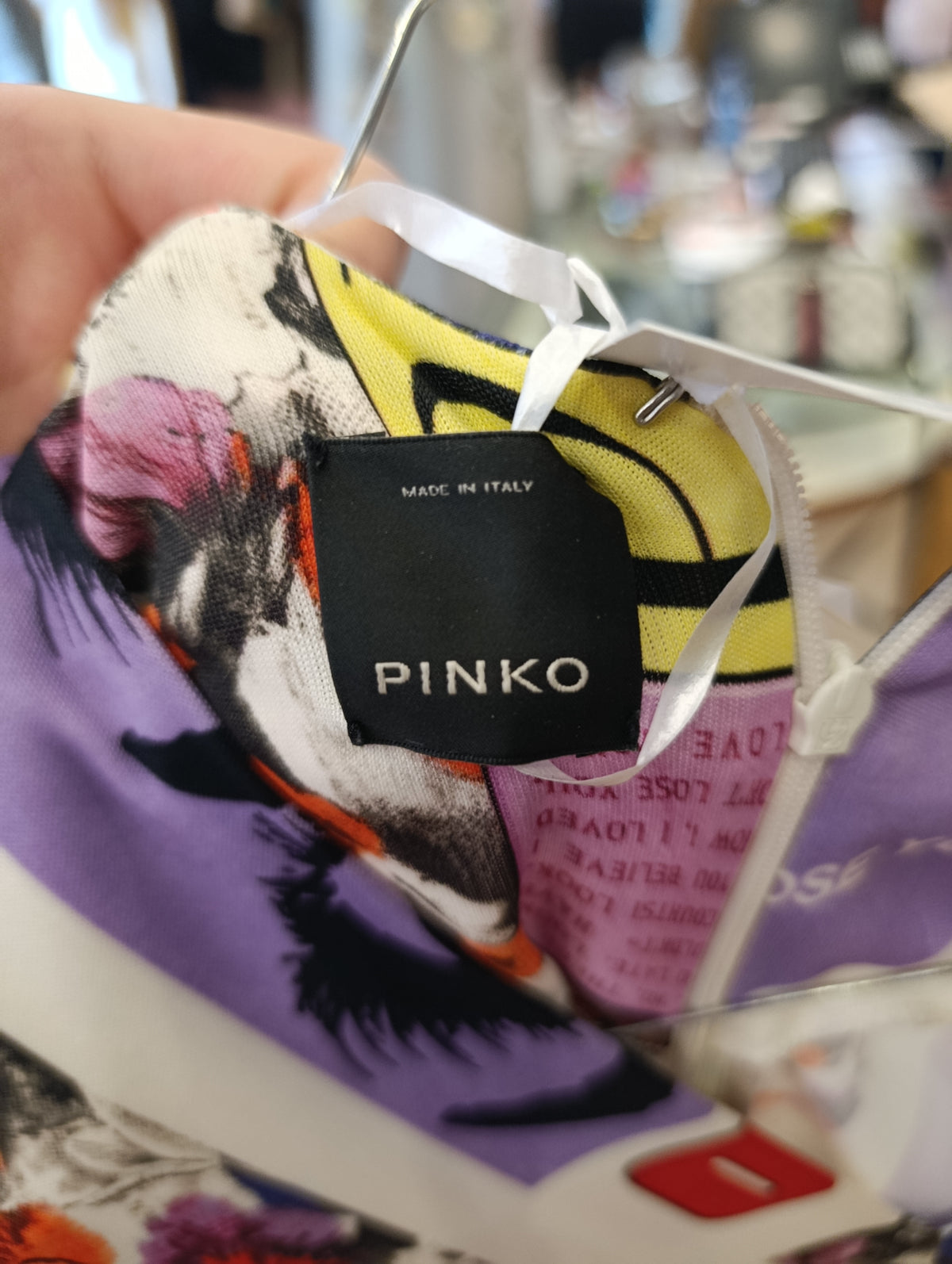 Abito Pinko colorato tg S