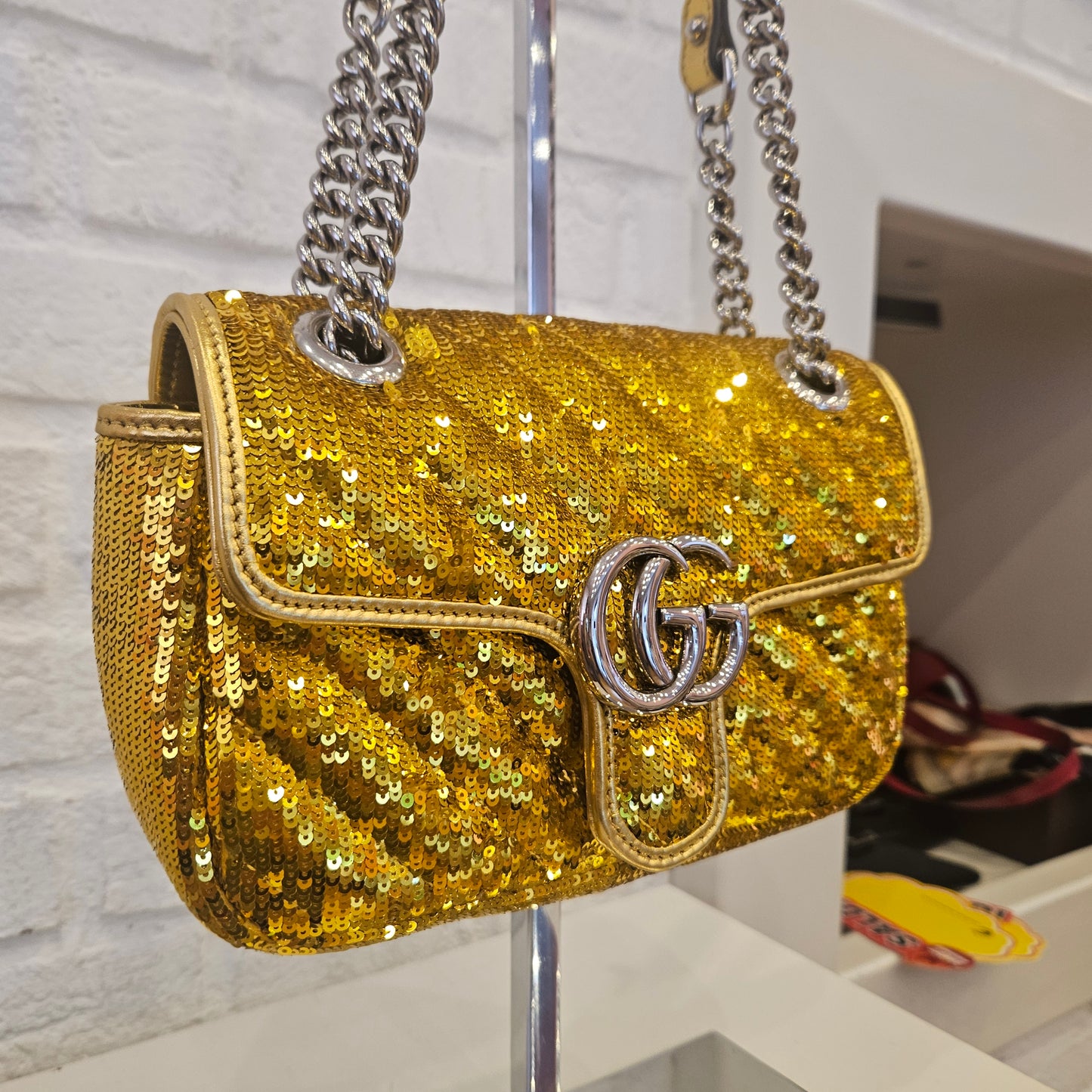 Gucci Marmont con pailettes