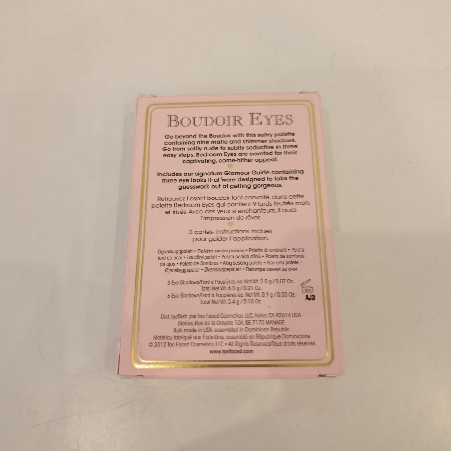 Palette too Faced ombretti