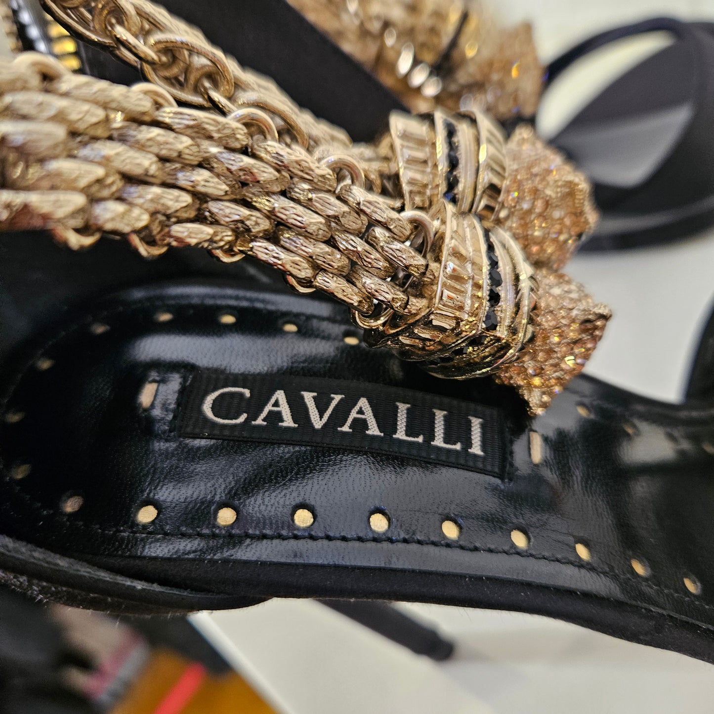 Sandalo con tacco Roberto Cavalli n 36