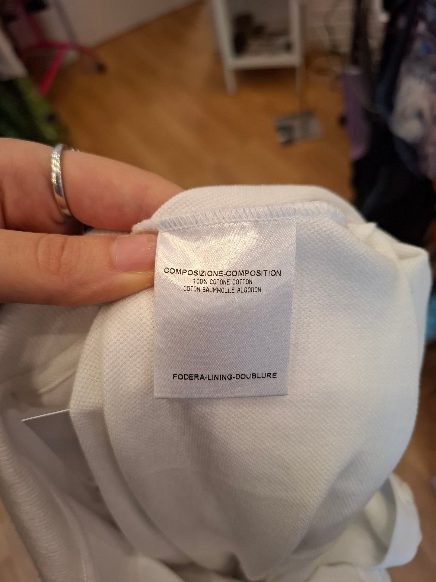 Polo Gucci bianca tg L
