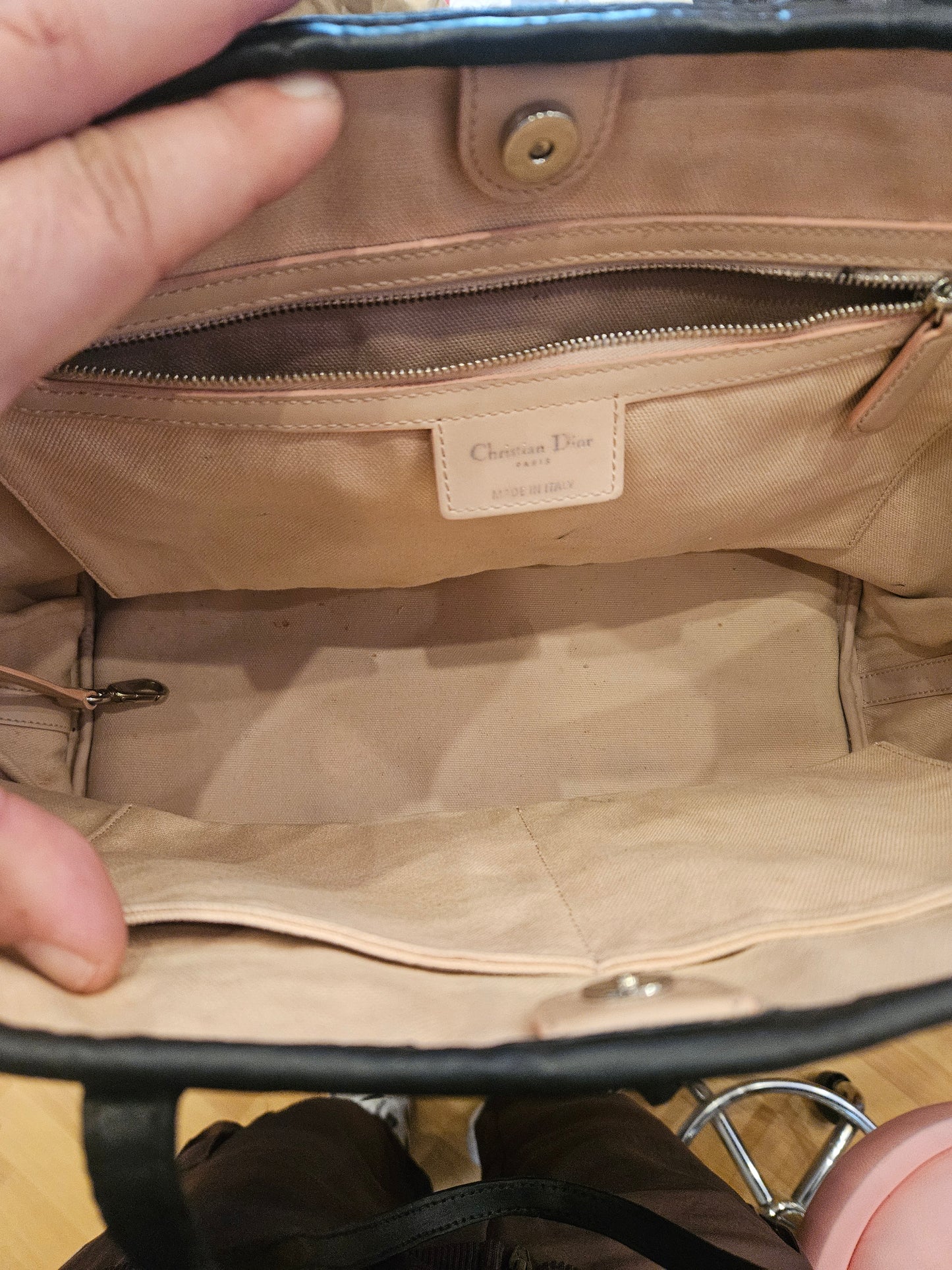 Borsa Dior riverniciata