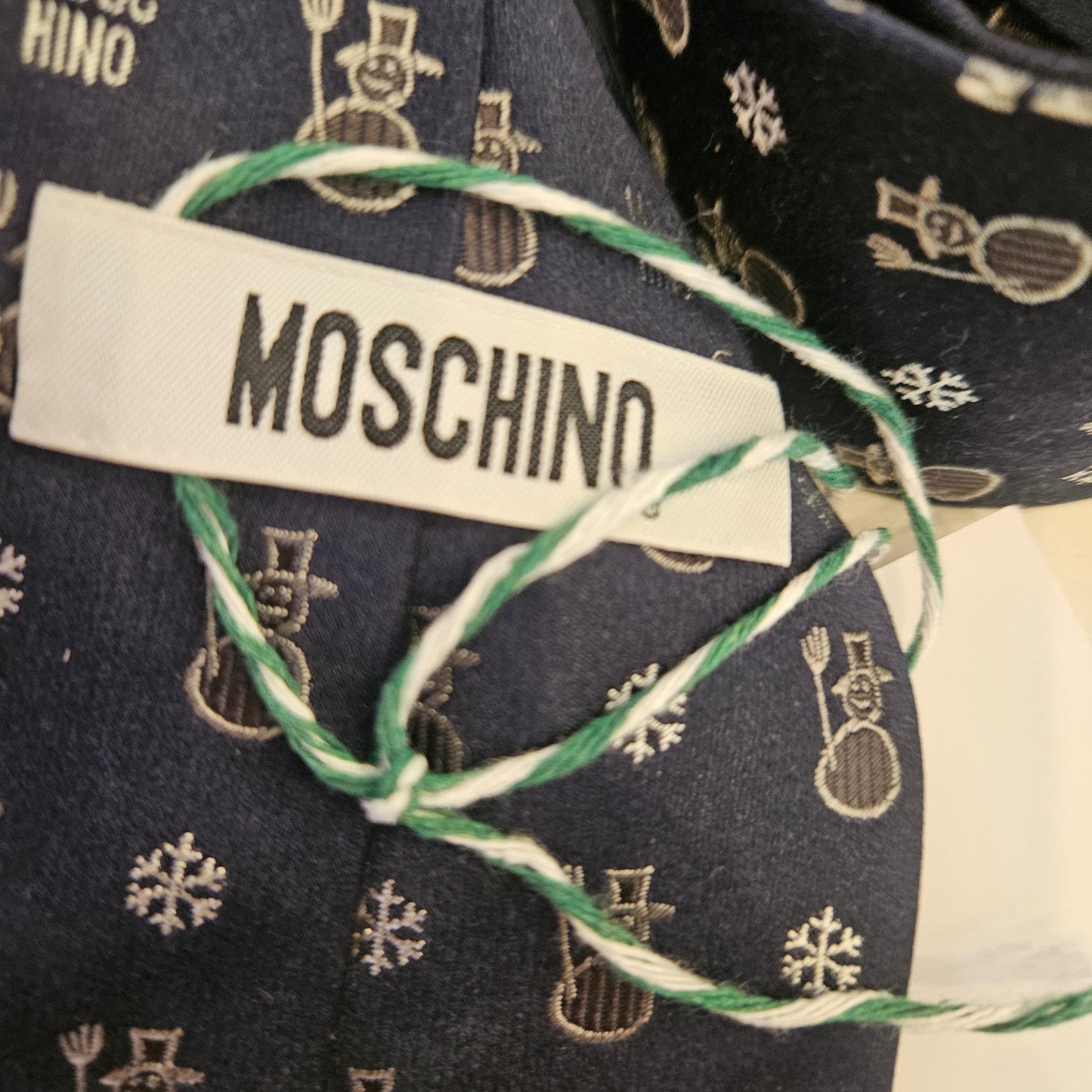 Cravatta Moschino in seta