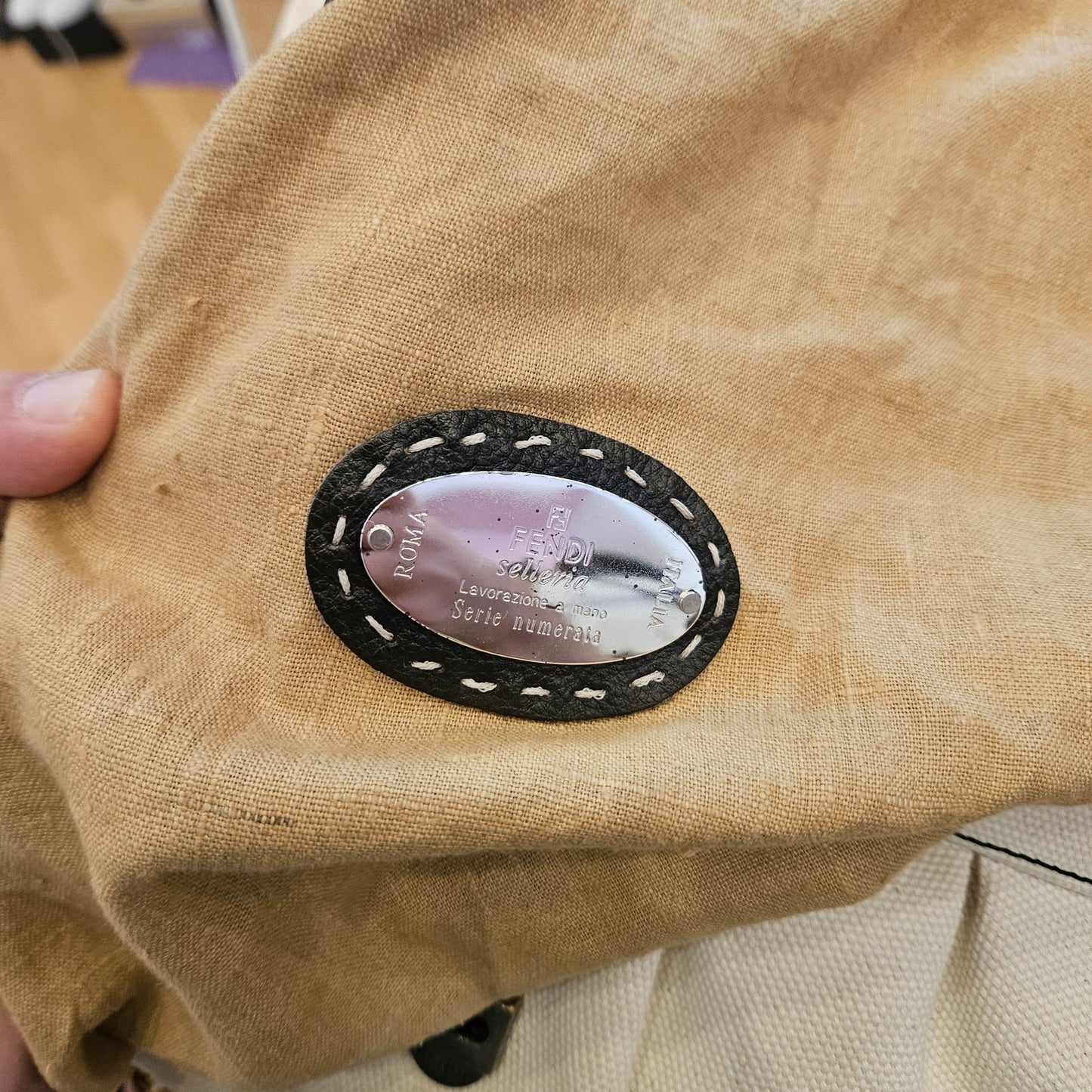 Borsa selleria Fendi