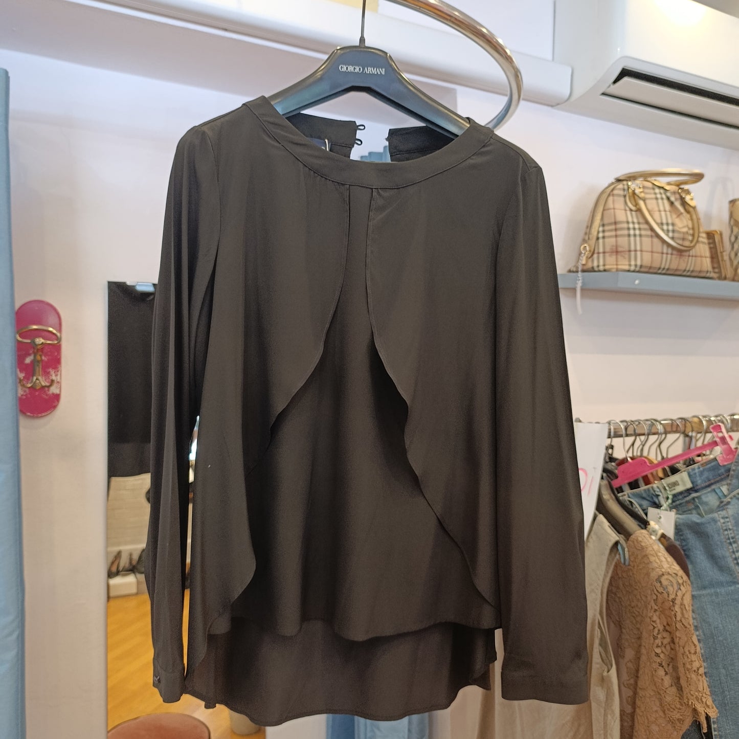 Blusa herno tg 48 in seta