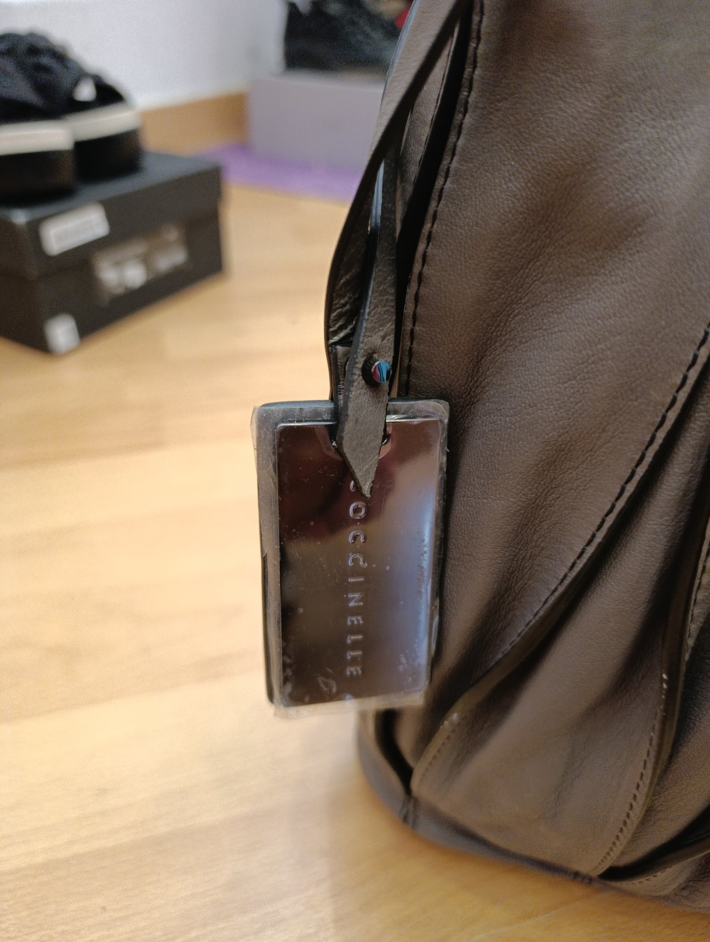 Borsa coccinelle in pelle mai utilizzata