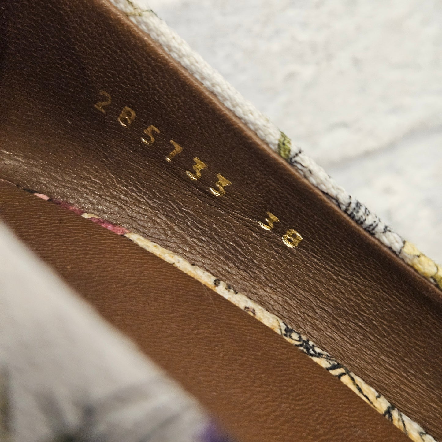 Zeppe Gucci Flora n 38