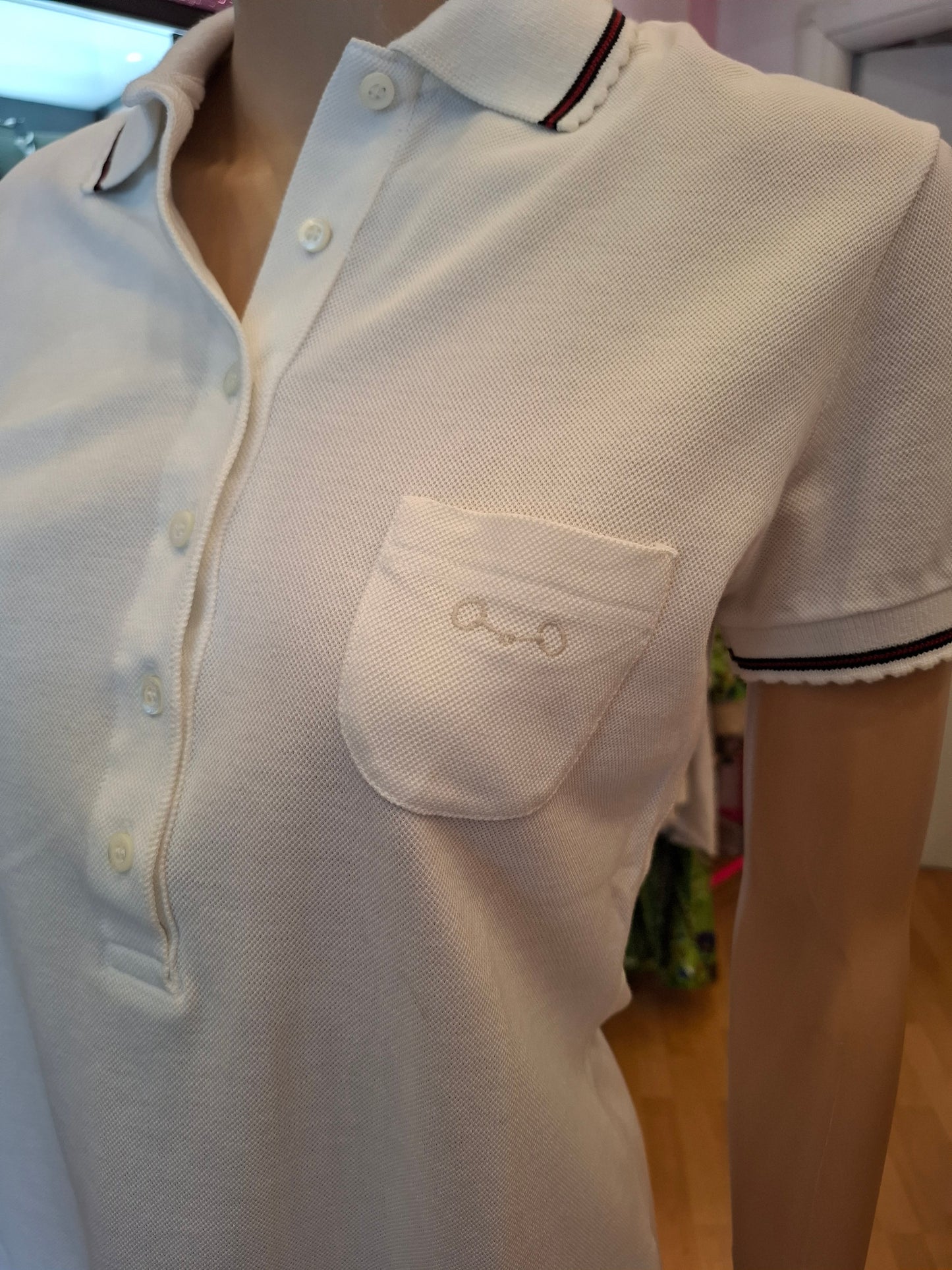 Polo Gucci bianca tg L