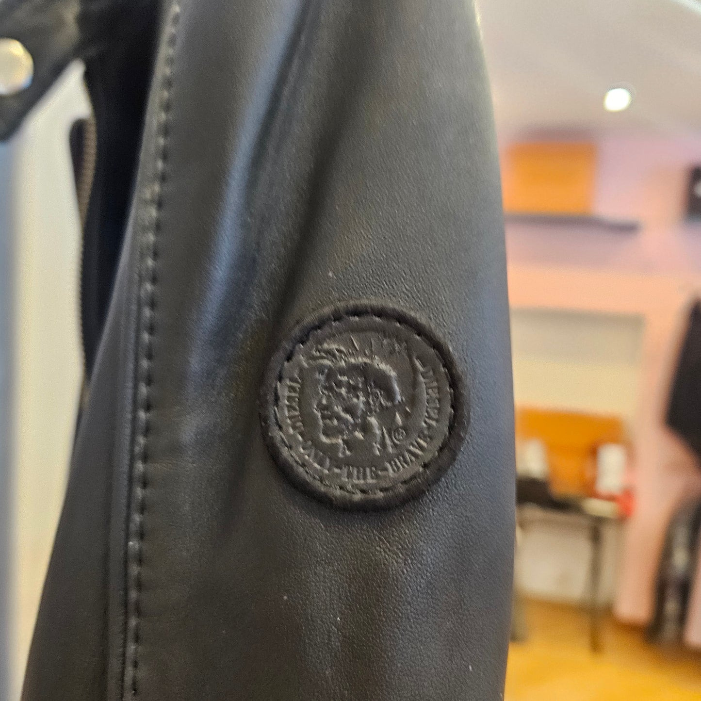 Giacca in pelle Diesel tg 50 maschile