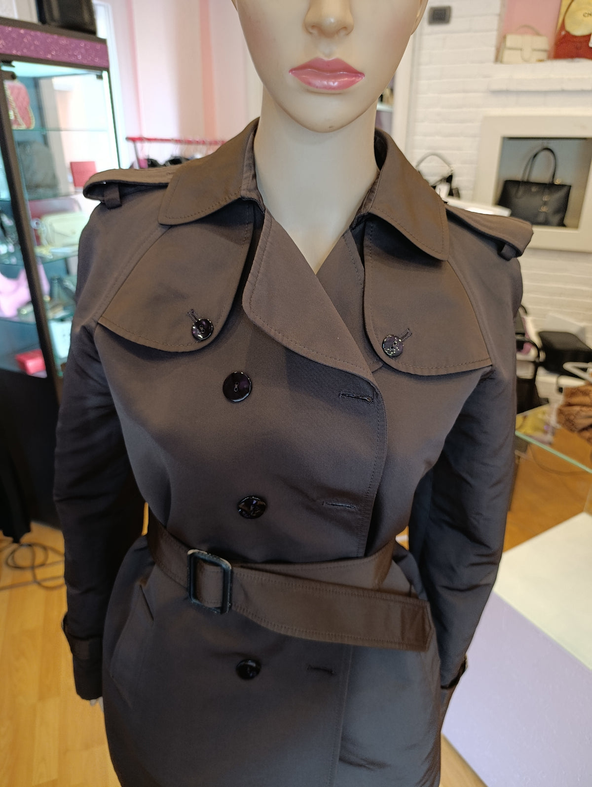 Trench Alberta Ferretti tg 42 marrone
