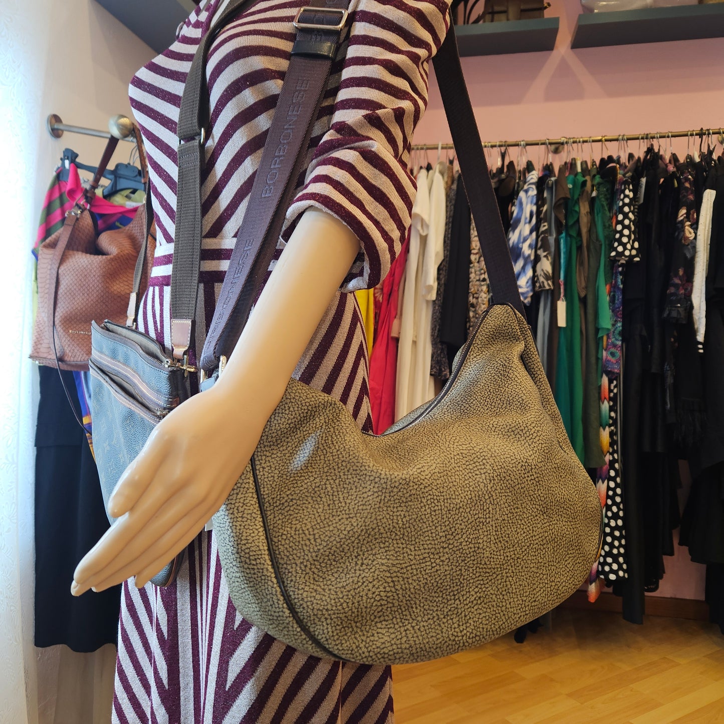 Borsa hobo Borbonese