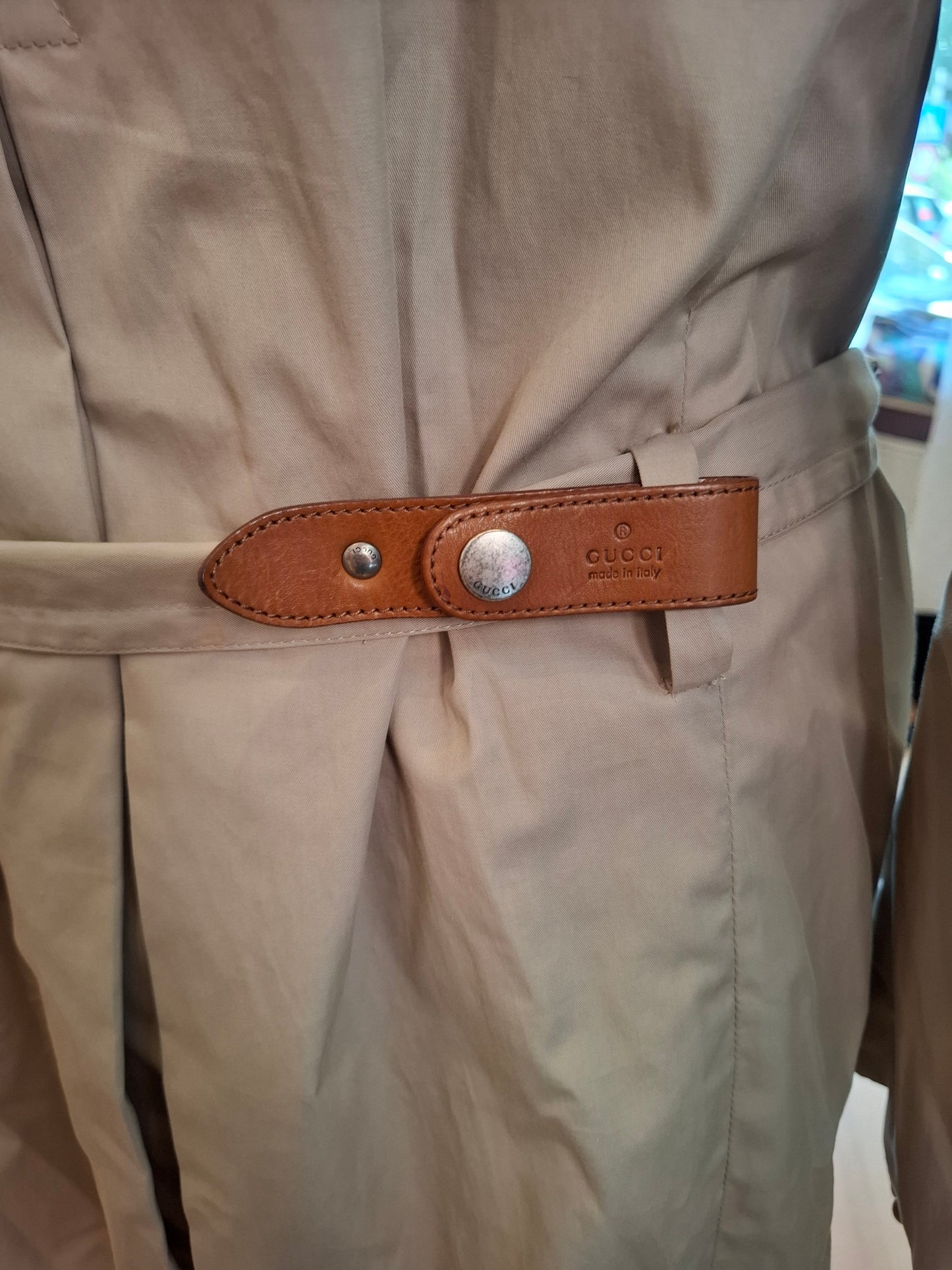 Trench Gucci tg 46 beige