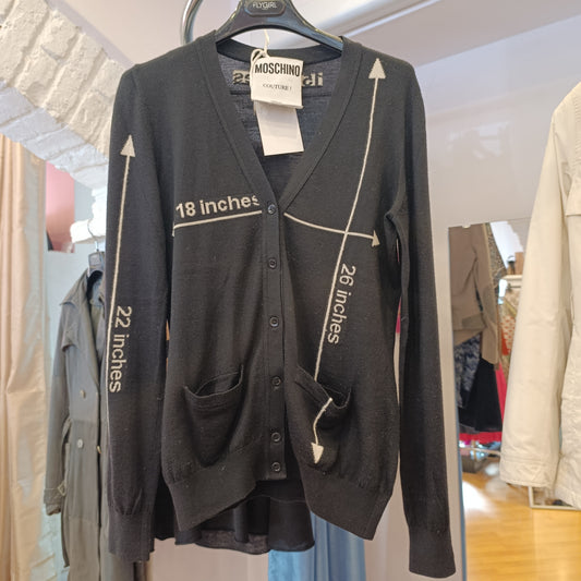 Cardigan moschino couture tg s/m