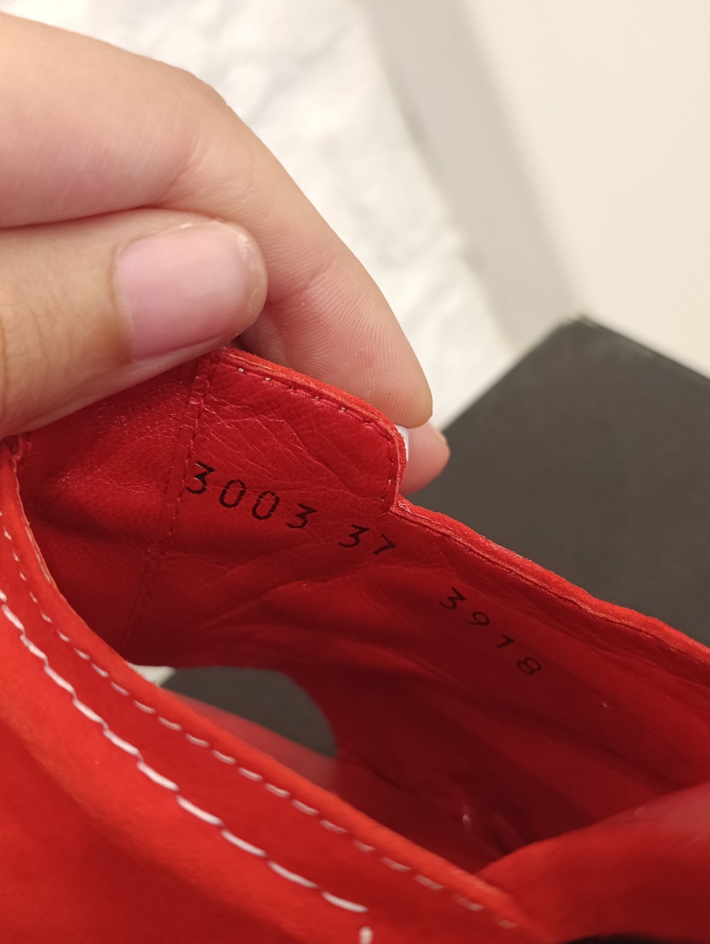 Tacchi dsquared2 n37 rosse