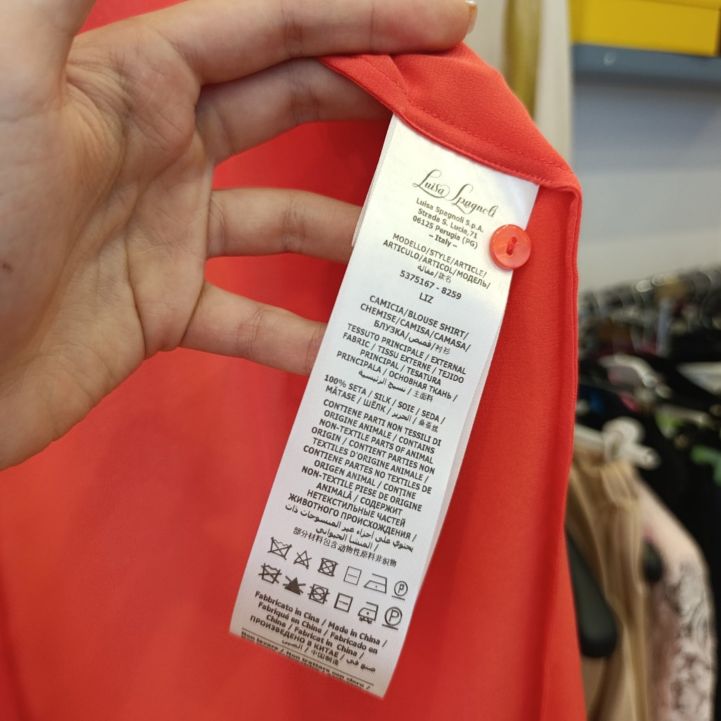 Camicia Luisa spagnoli XL nuova con cartellino