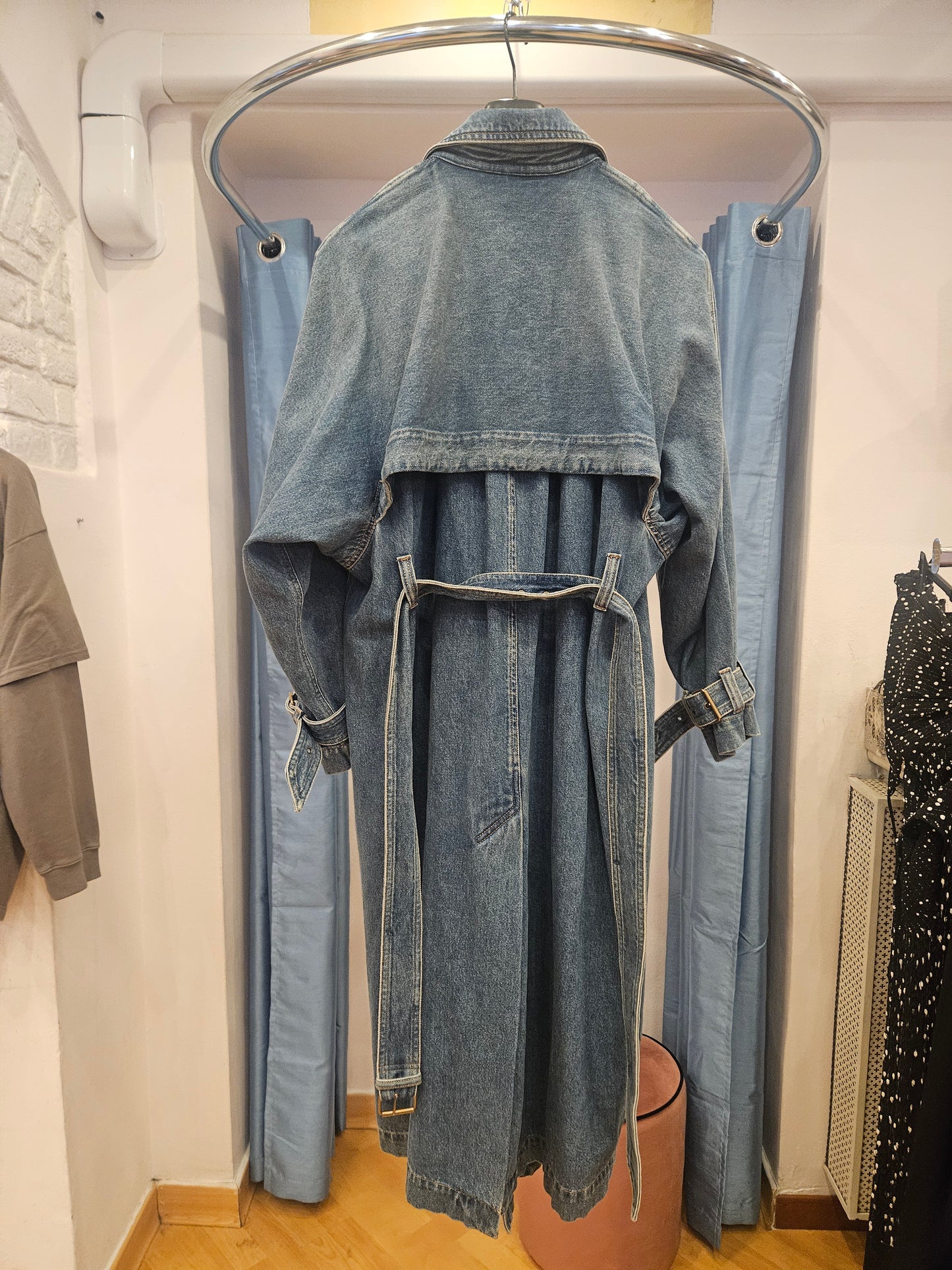Trench in denim Isabel Marant tg 36fr 40IT