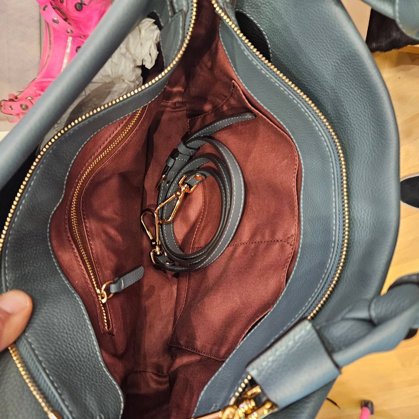 Borsa in pelle Coccinelle