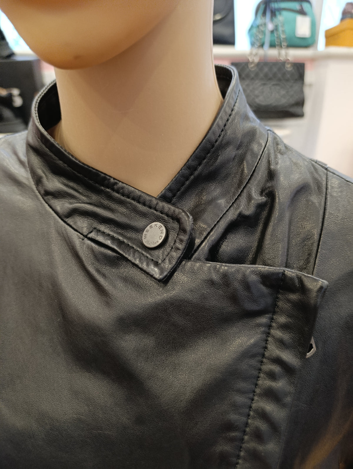Giacca in pelle max Mara weekend tg 44