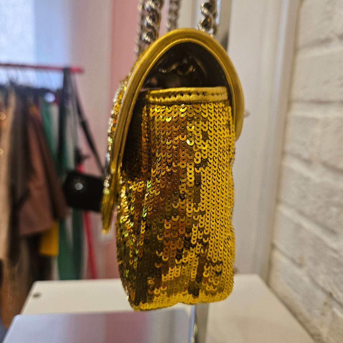Gucci Marmont con pailettes