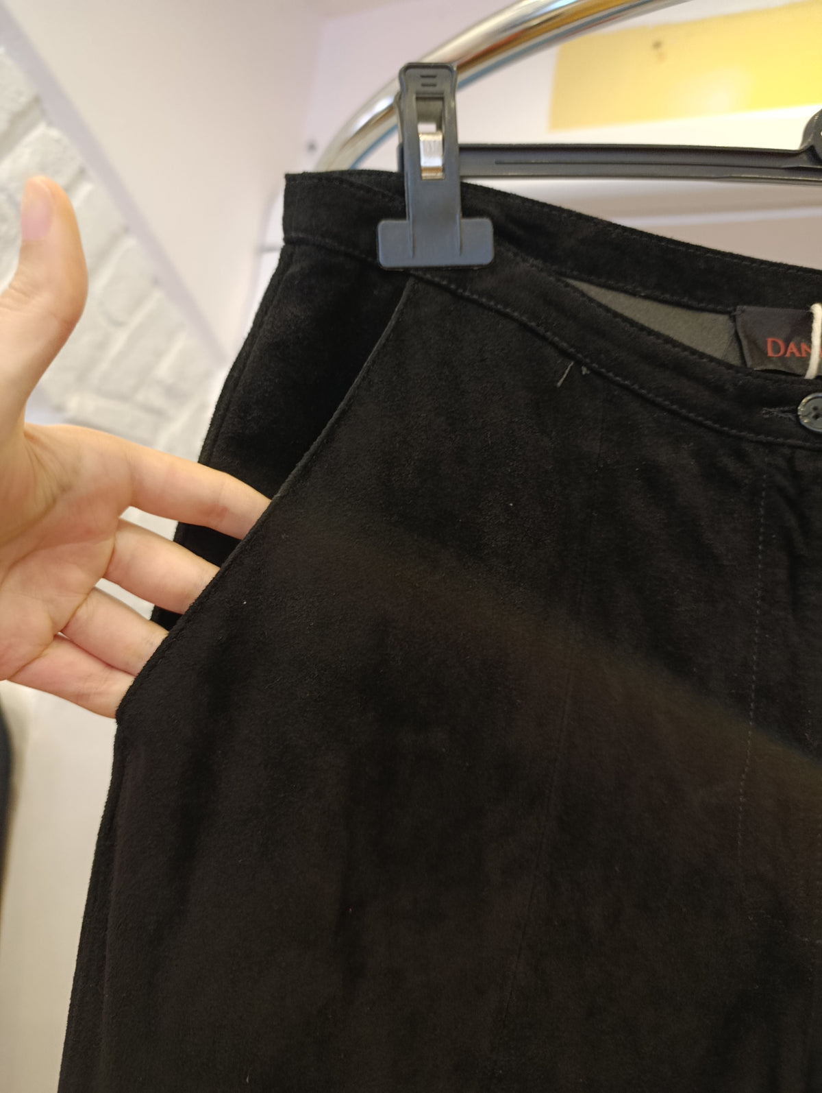 Pantalone Daniela vezza tg 44 pelle
