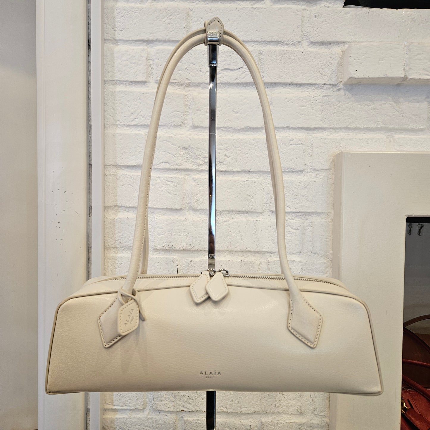 Alaïa Le Teckel bianco avorio