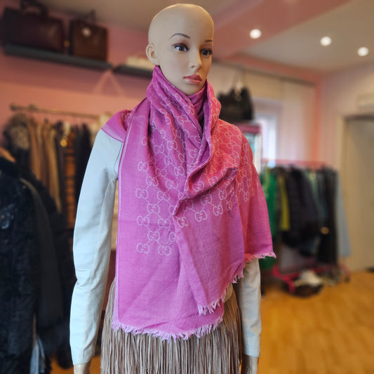 Sciarpa Gucci rosa