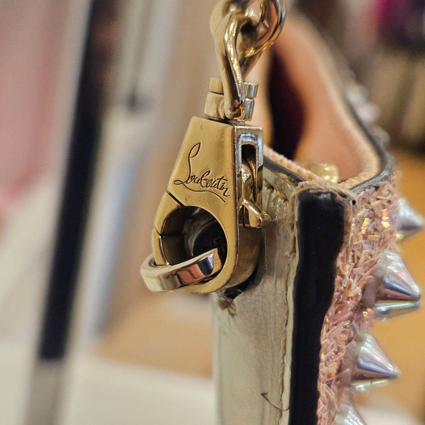 Pochette a tracolla Louboutin Louibiclutch