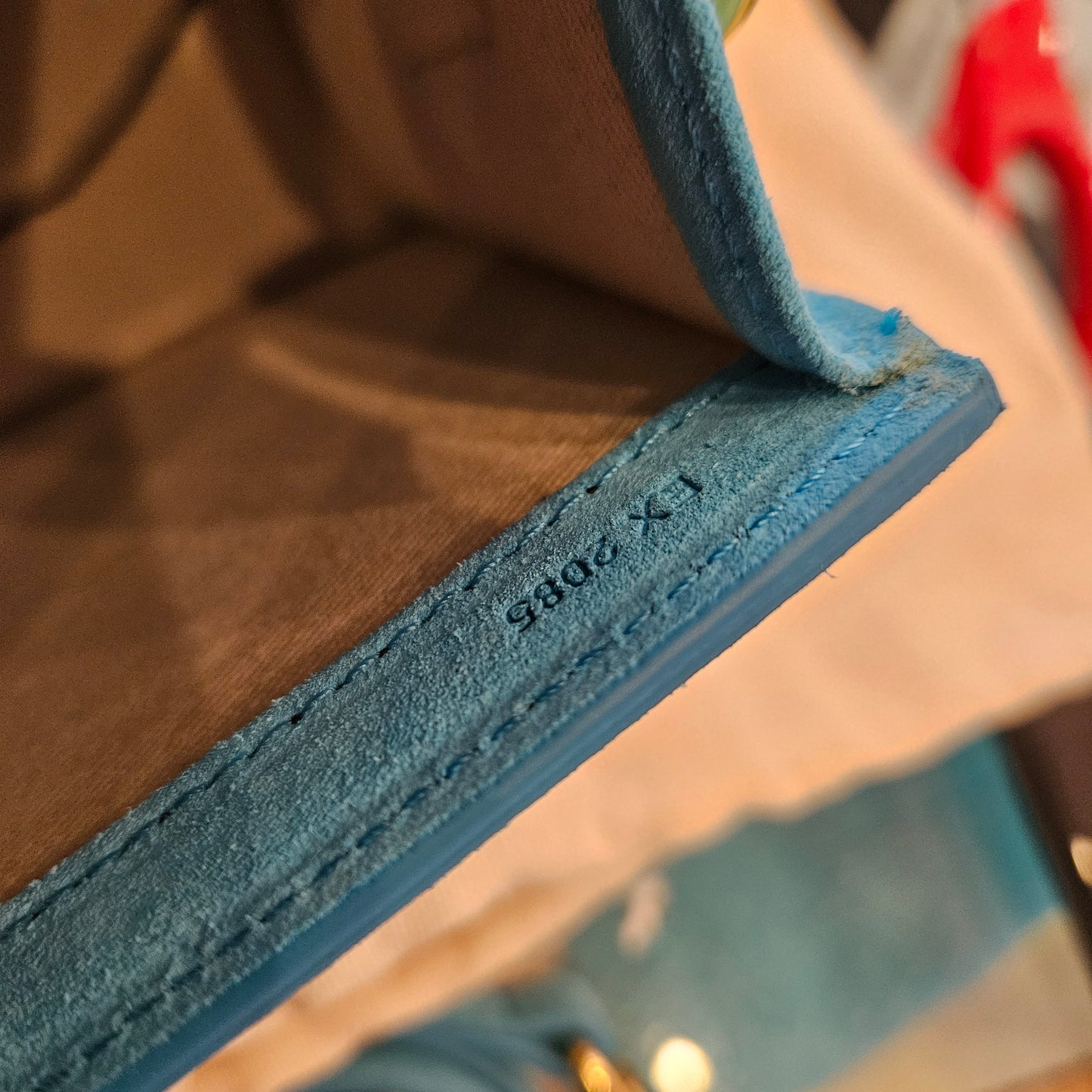 Jacquemus Le Bambino in suede