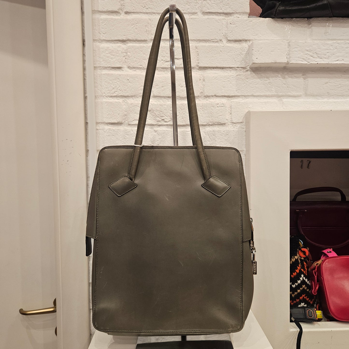 Borsa vintage a spalla Bally