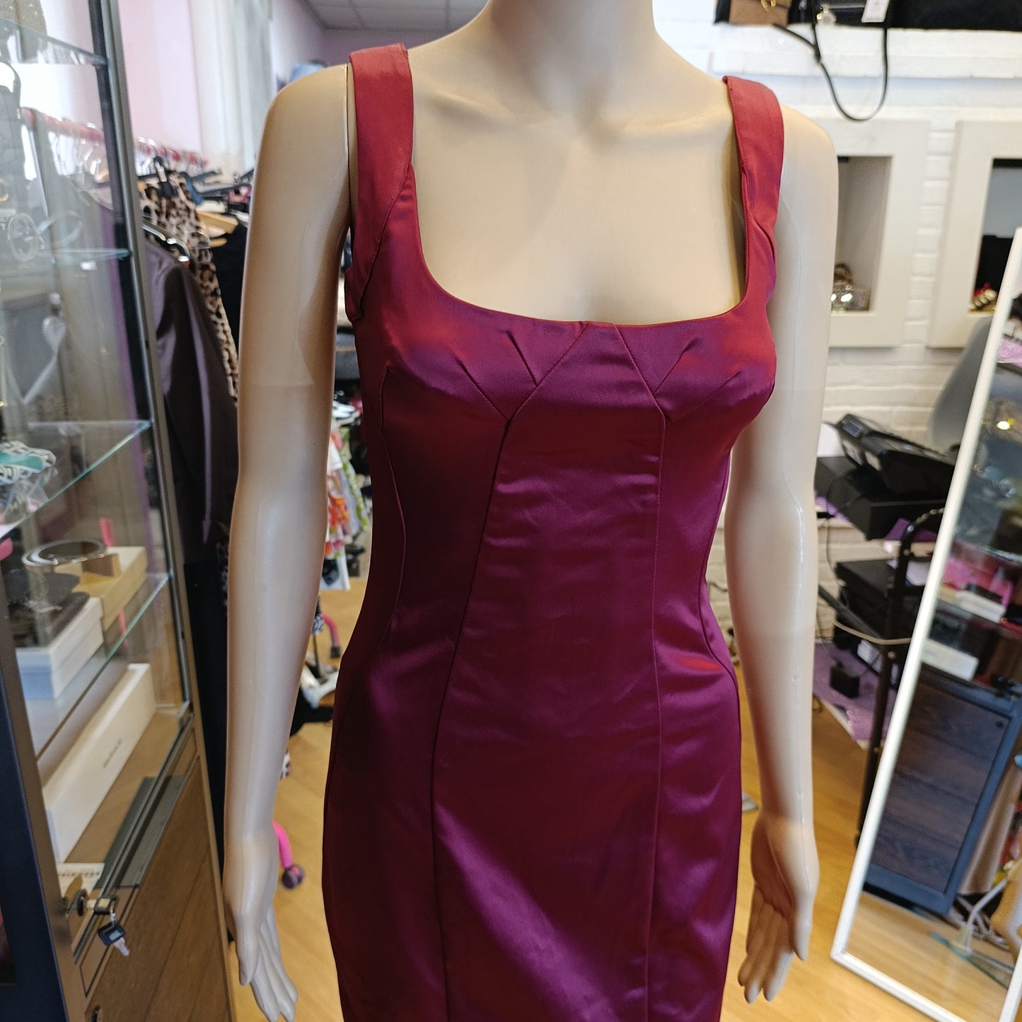 Abito Dolce&Gabbana tg 40 bordeaux