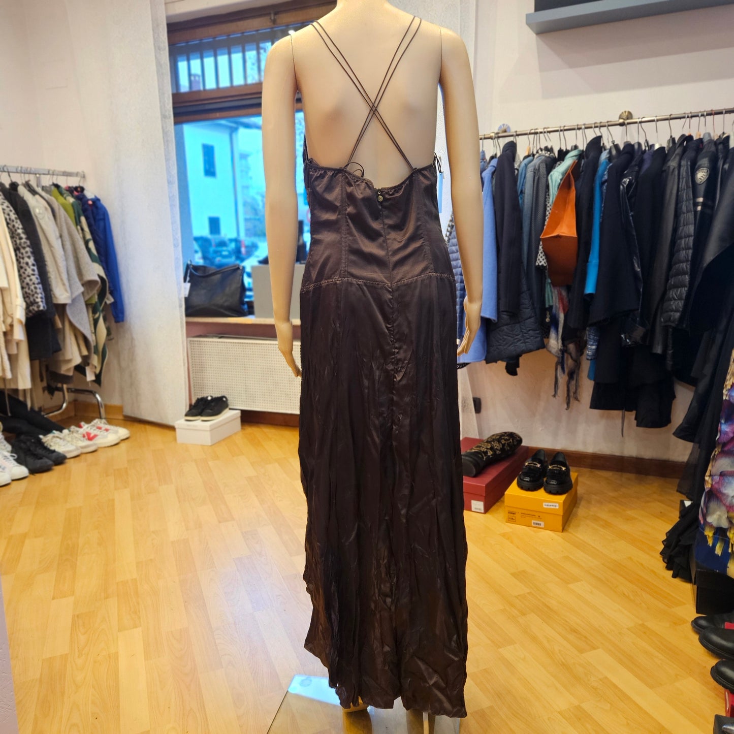 Abito Cavalli tg 46 in seta ridotta