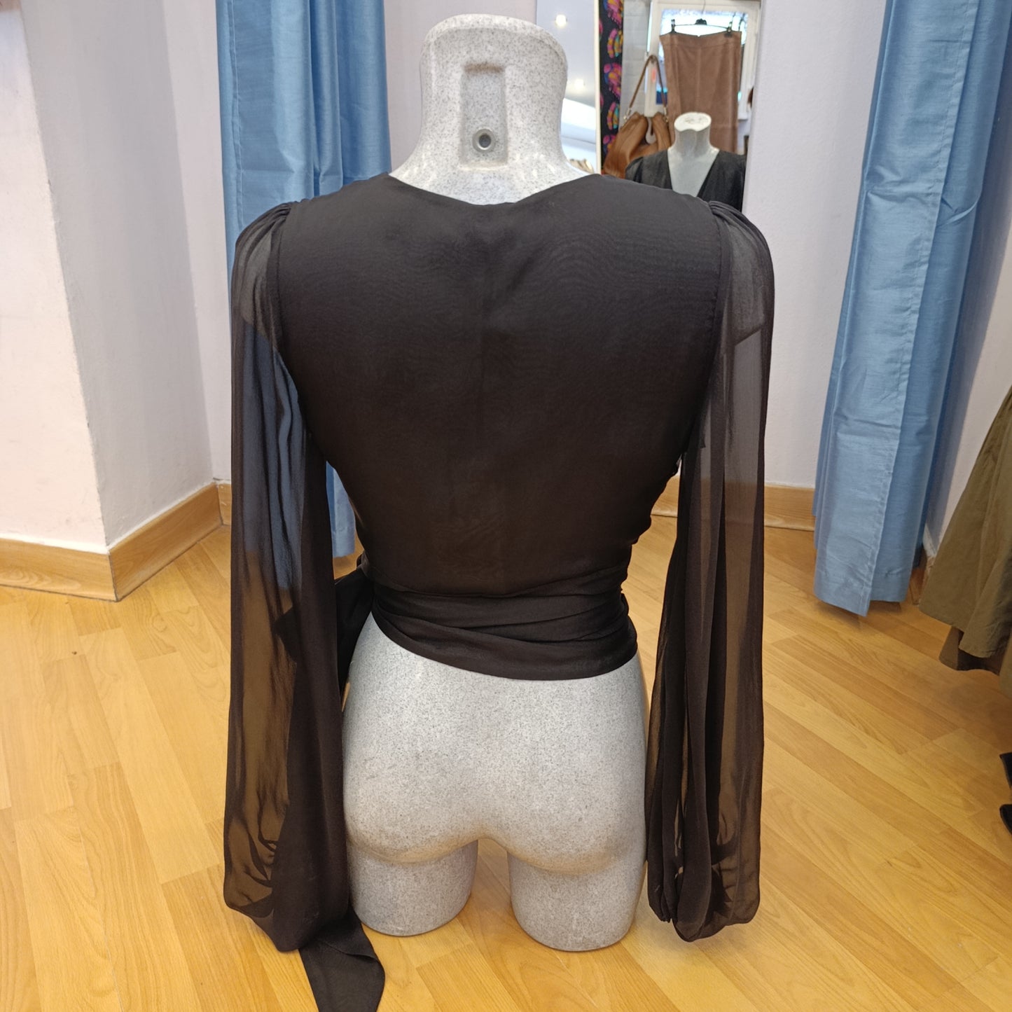 Blusa Elisabetta Franchi nuova con cartellino tg 38 in seta