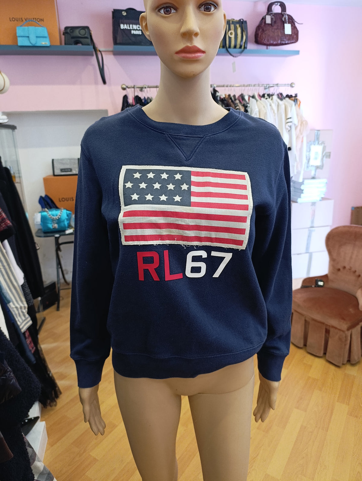 Felpa Ralph Lauren tg xs (12 anni)