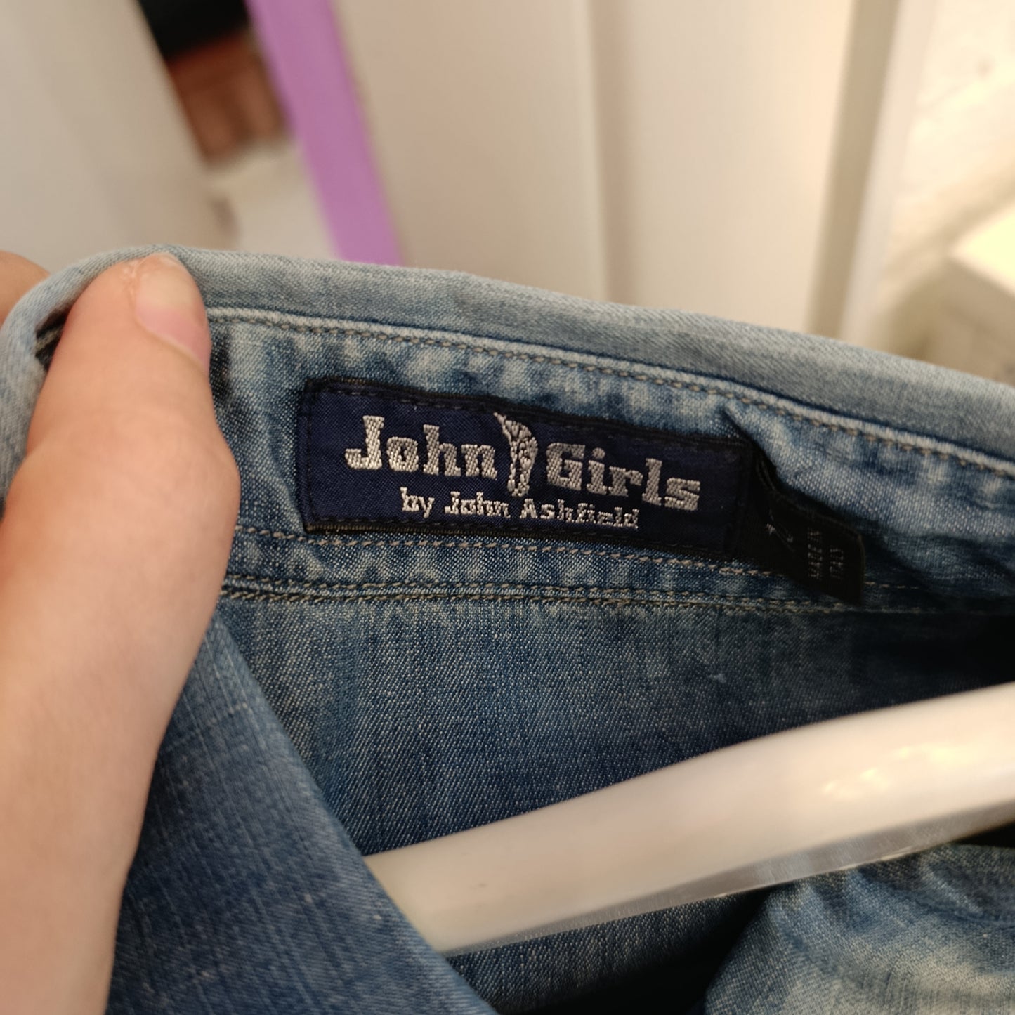 Camicia in jeans tg S John ashfield