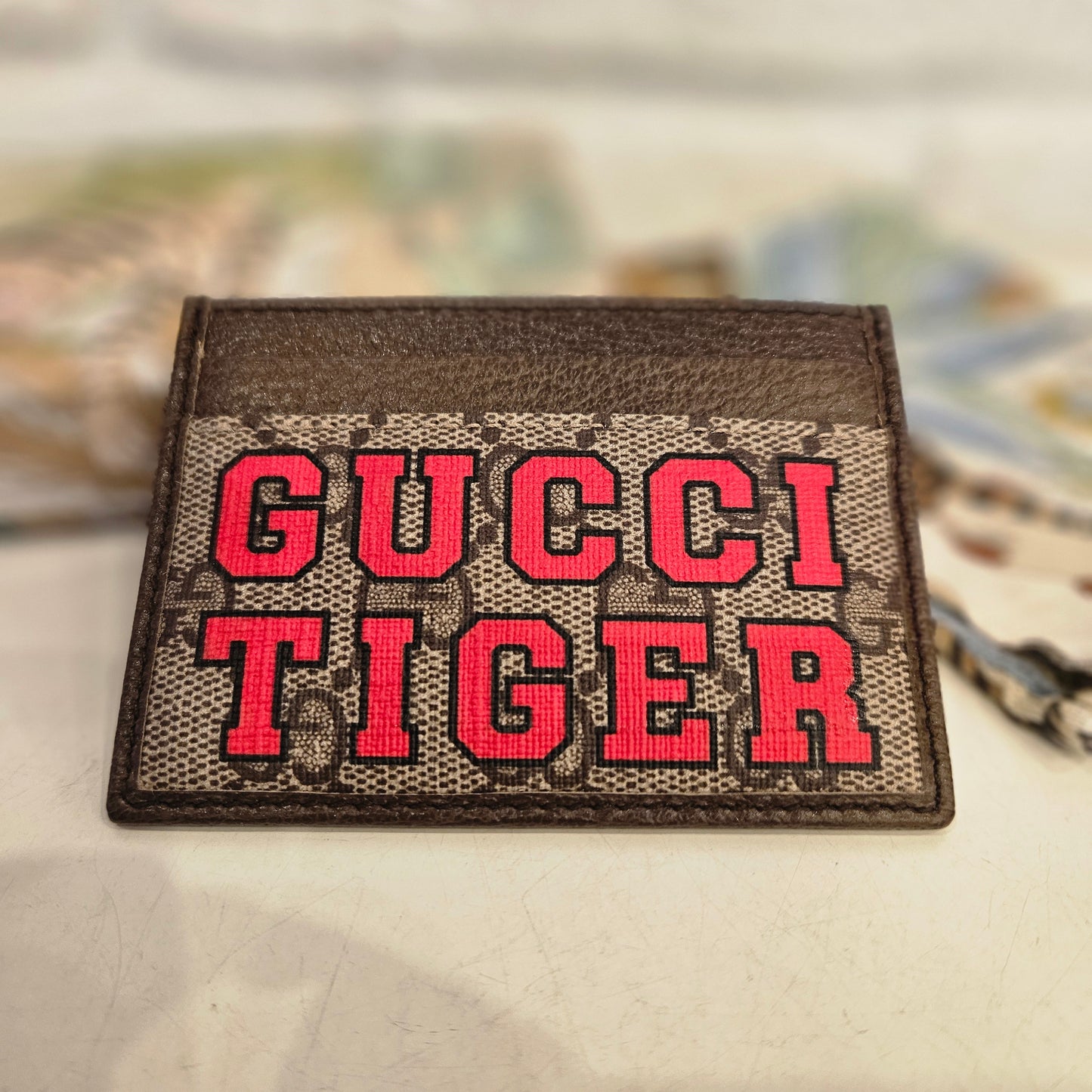 Porta tessere Gucci Tiger