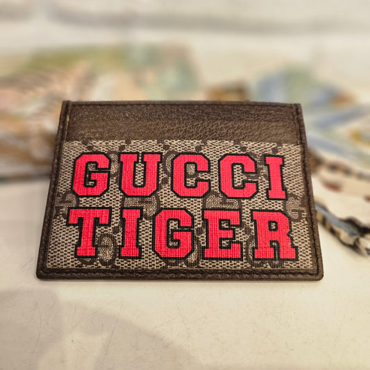 Porta tessere Gucci Tiger