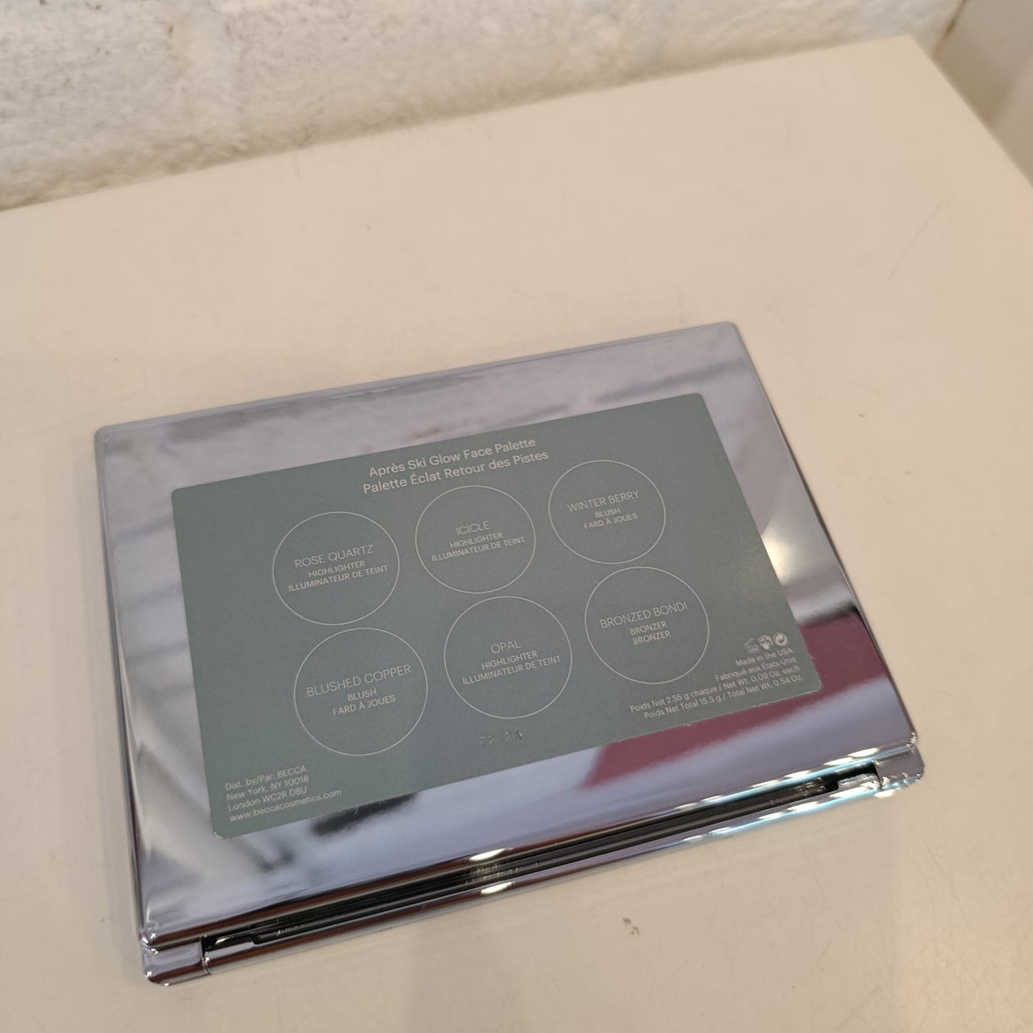 Palette Becca après ski glow face palette