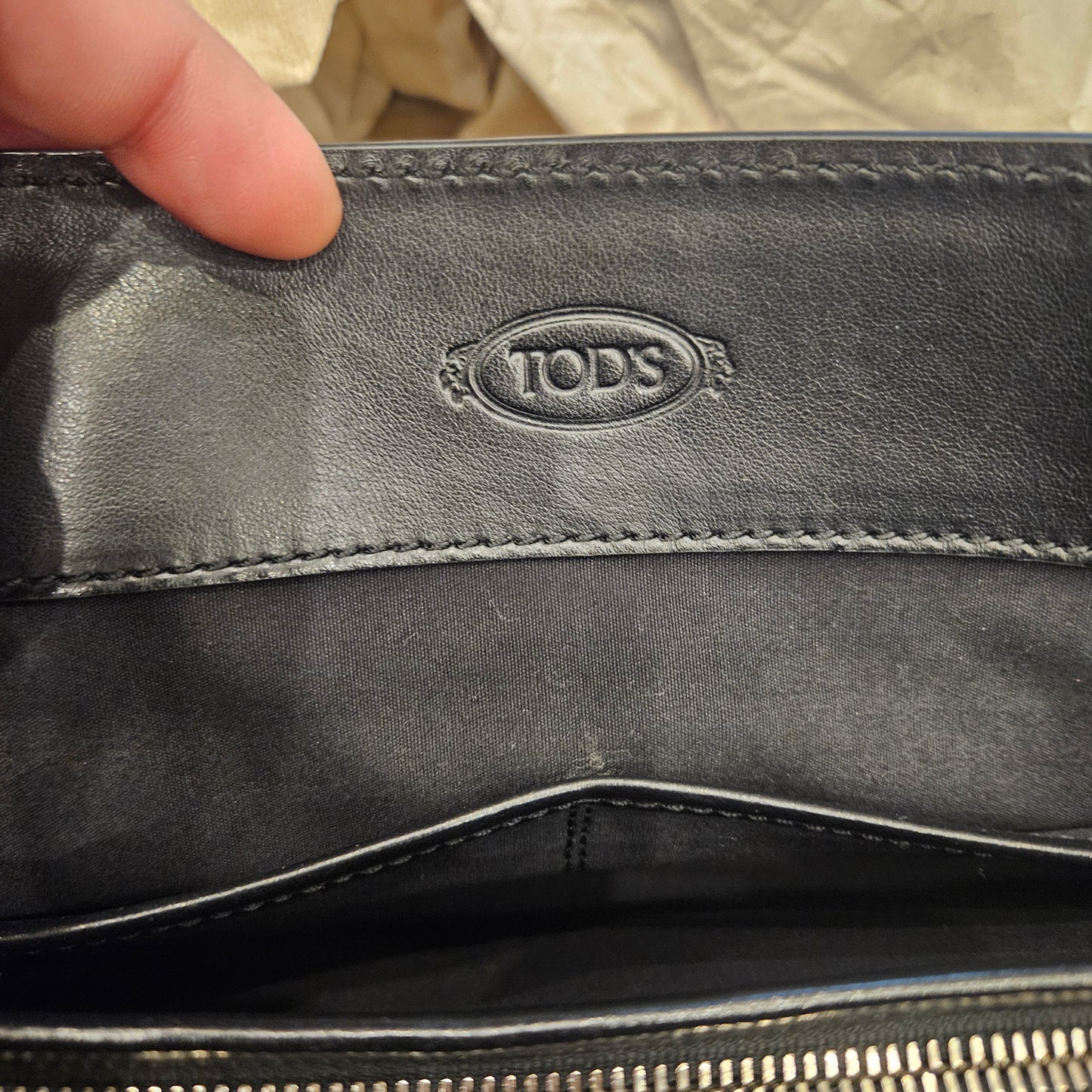 Borsa Tod's nera classica