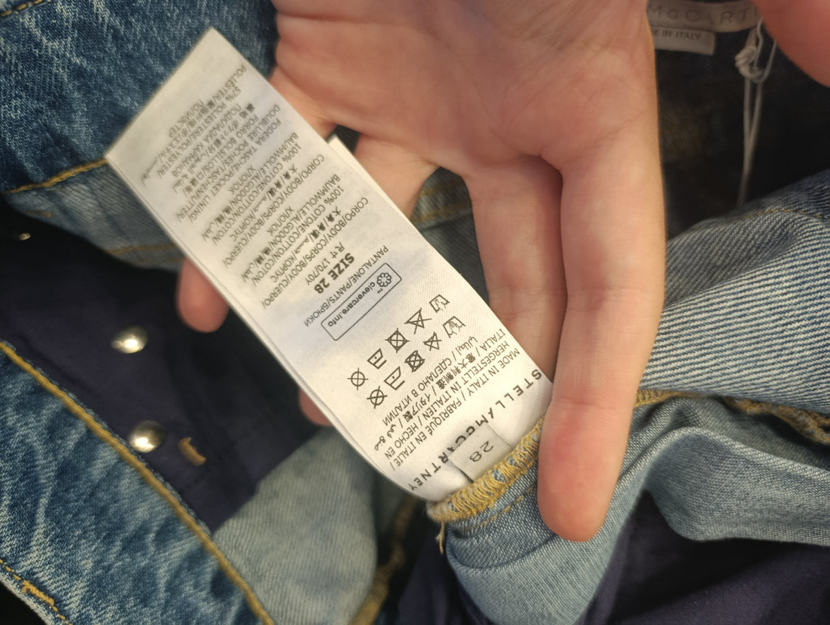 Jeans stella McCartney tg 28 nuovo con cartellino