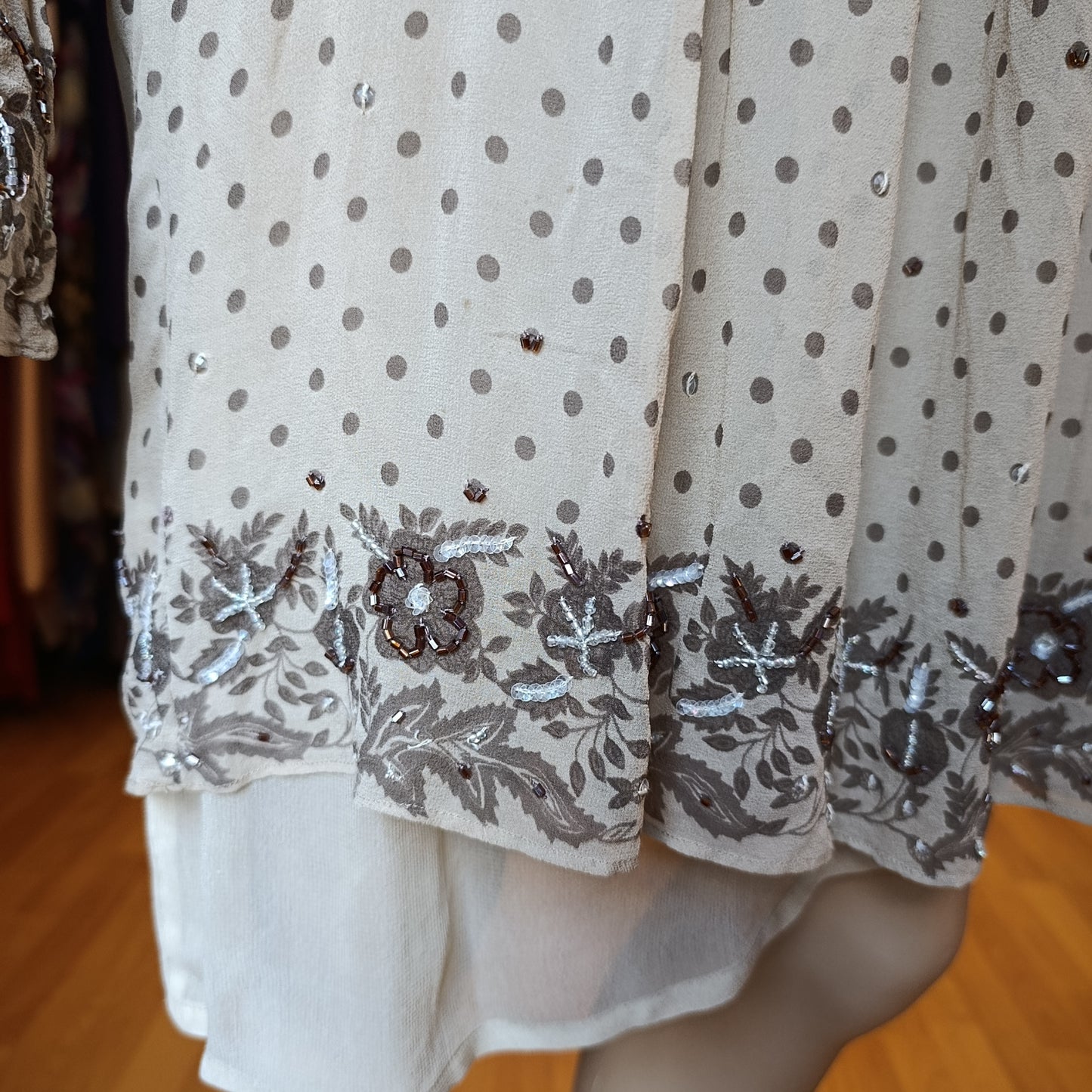 Abito twinset Simona barbieri tg 42/44 misto seta
