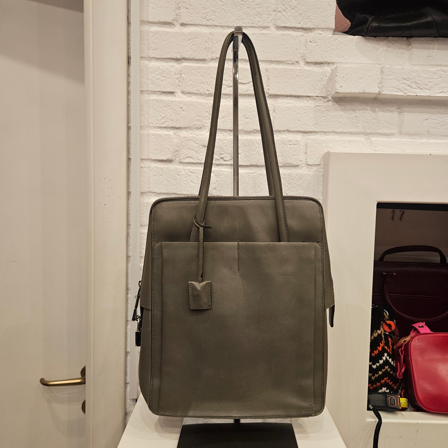 Borsa vintage a spalla Bally