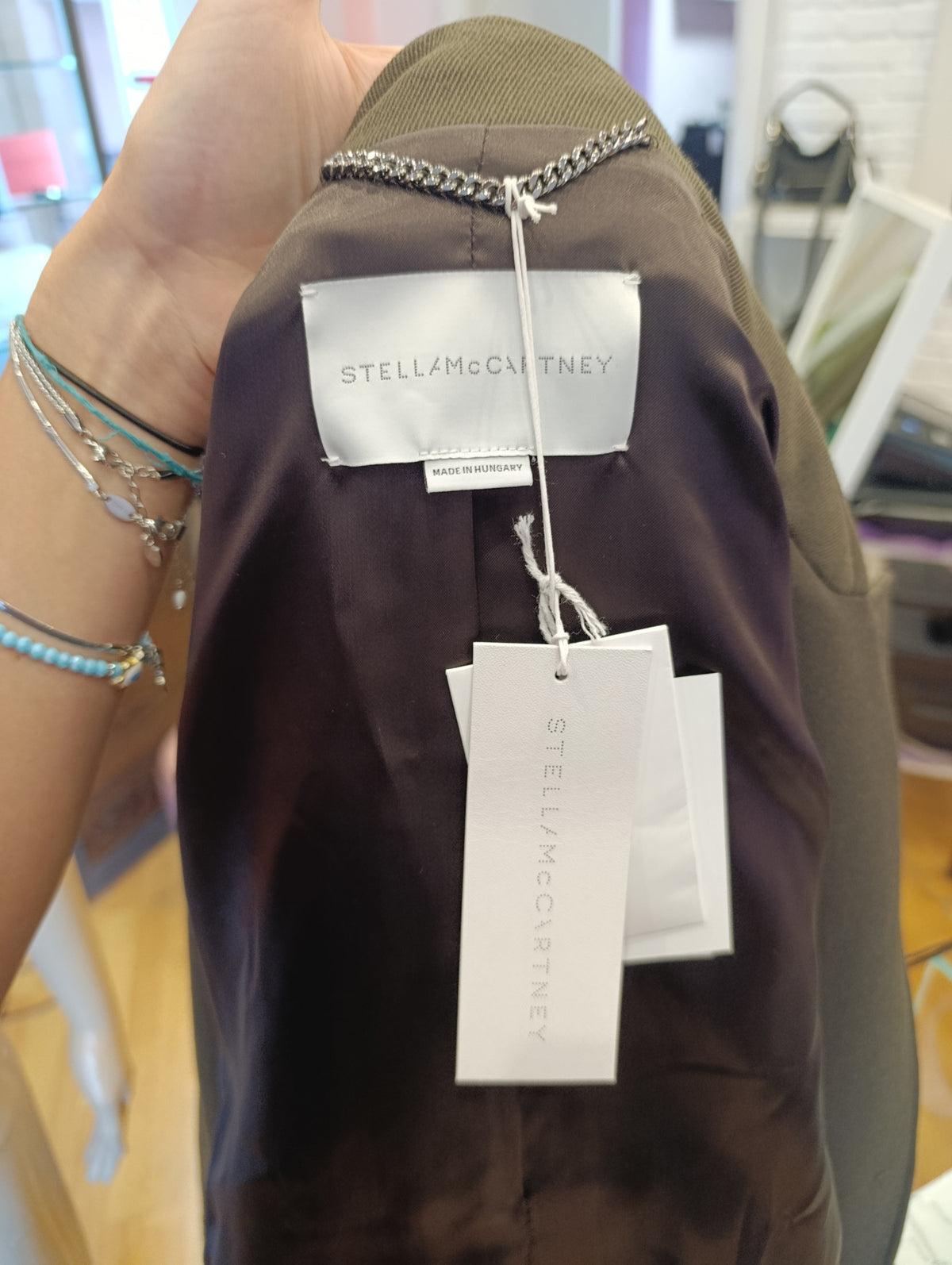 Cappotto stella McCartney tg 40 nuovo con cartellino