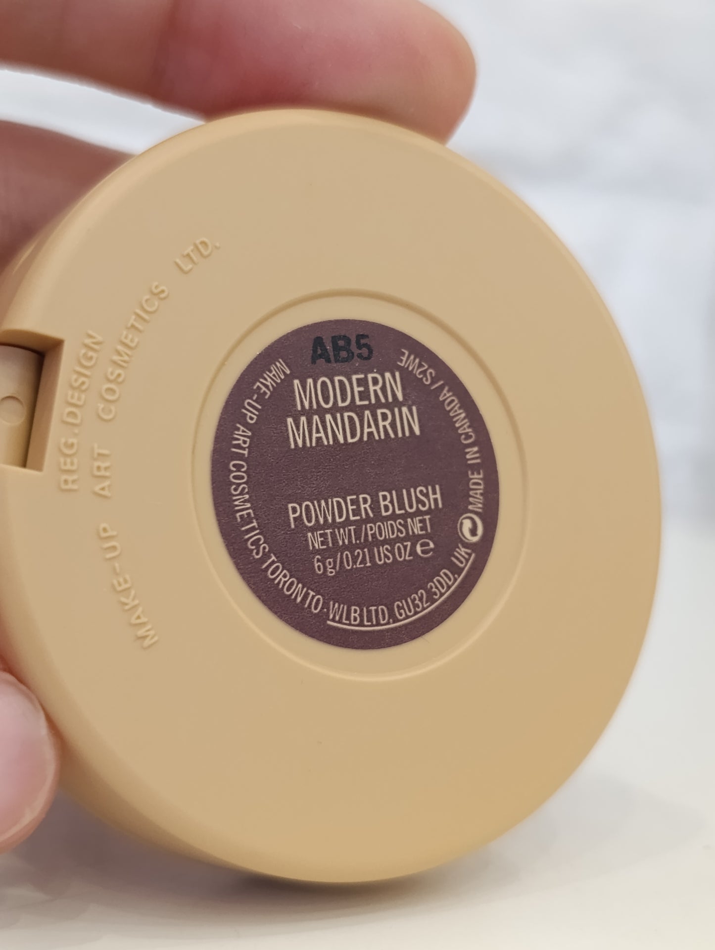Blush Mac modern mandarin