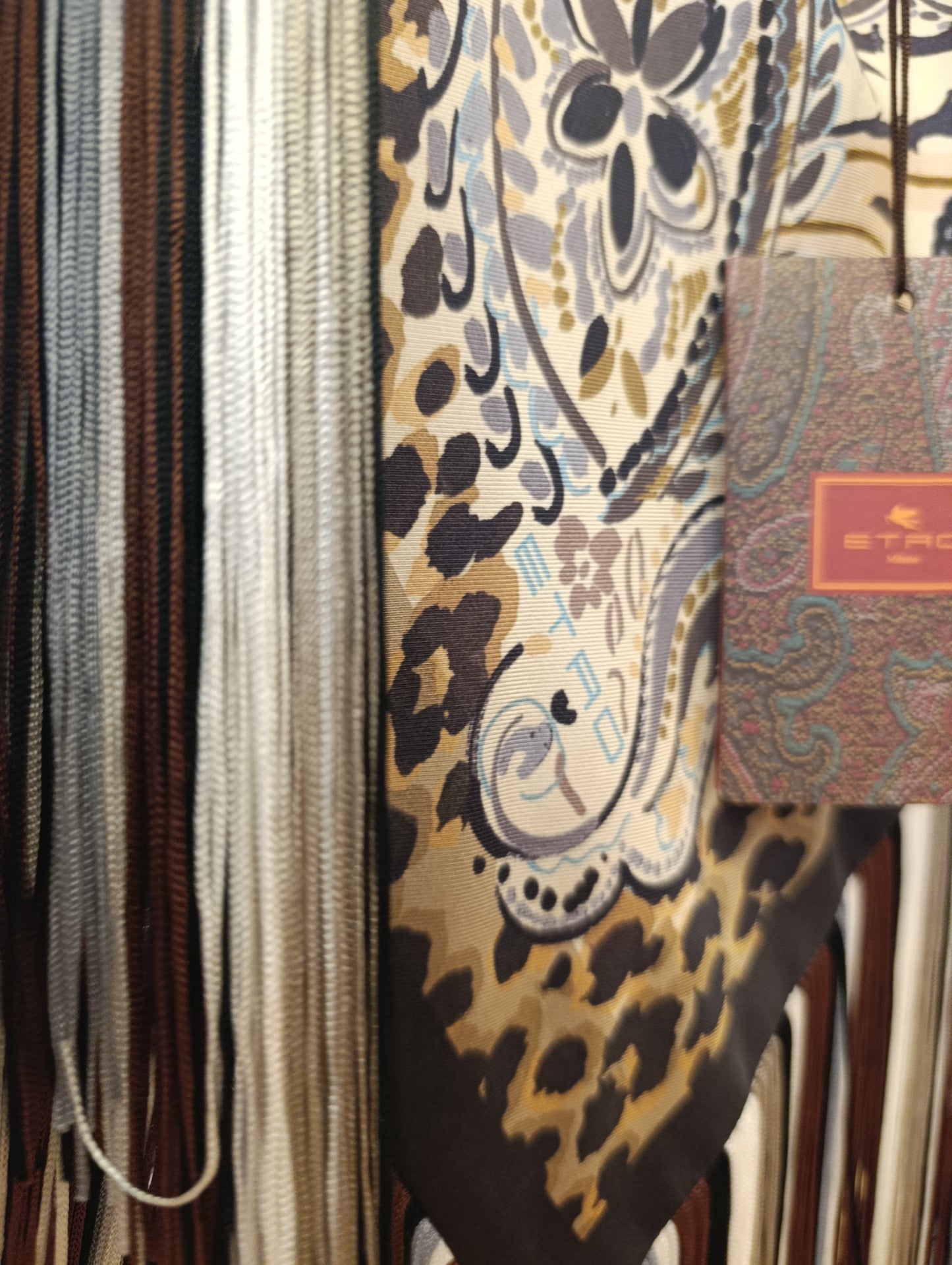 Bandana/foulard Etro con frange