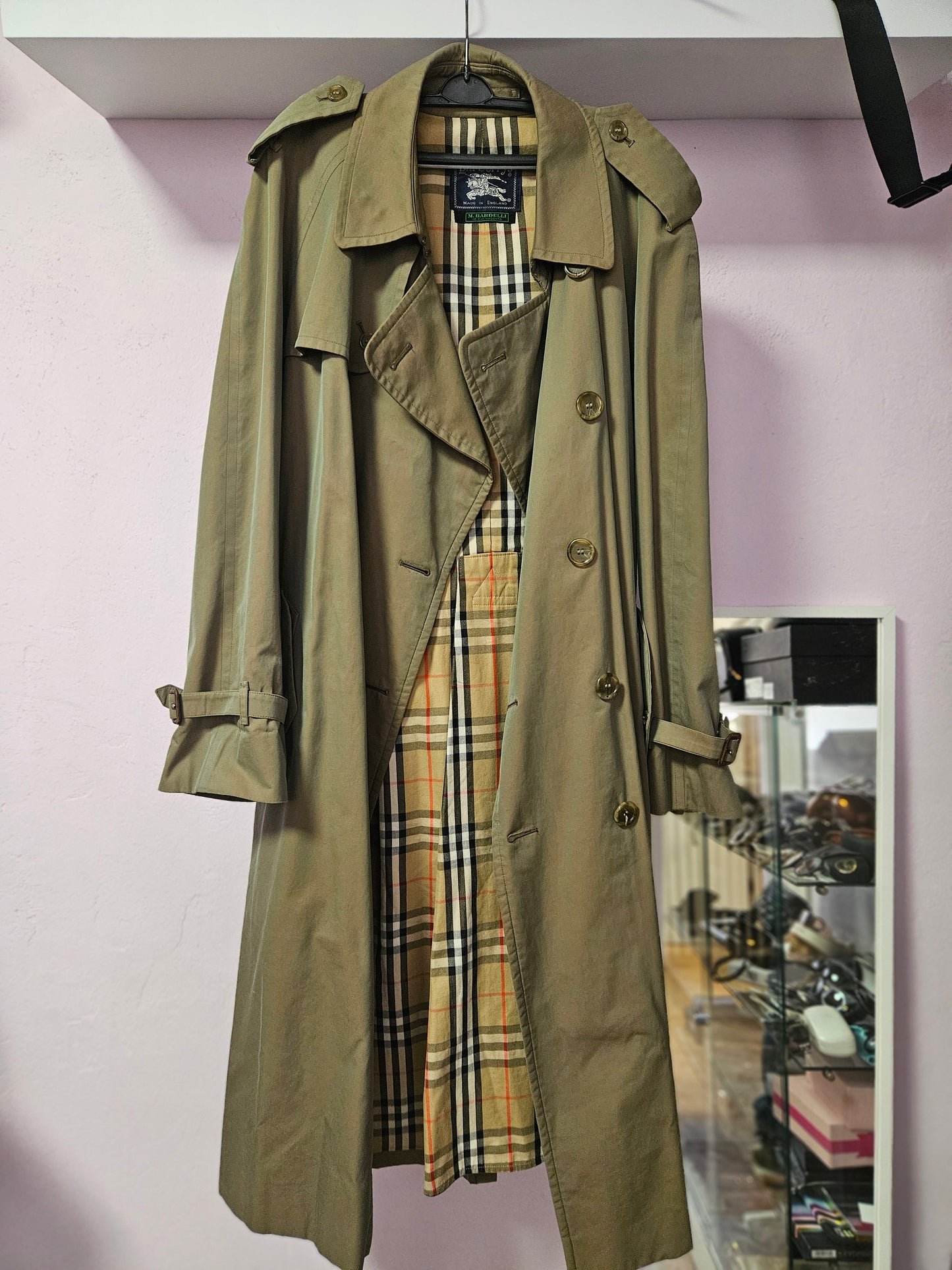 Trench vintage Burberry tg 52