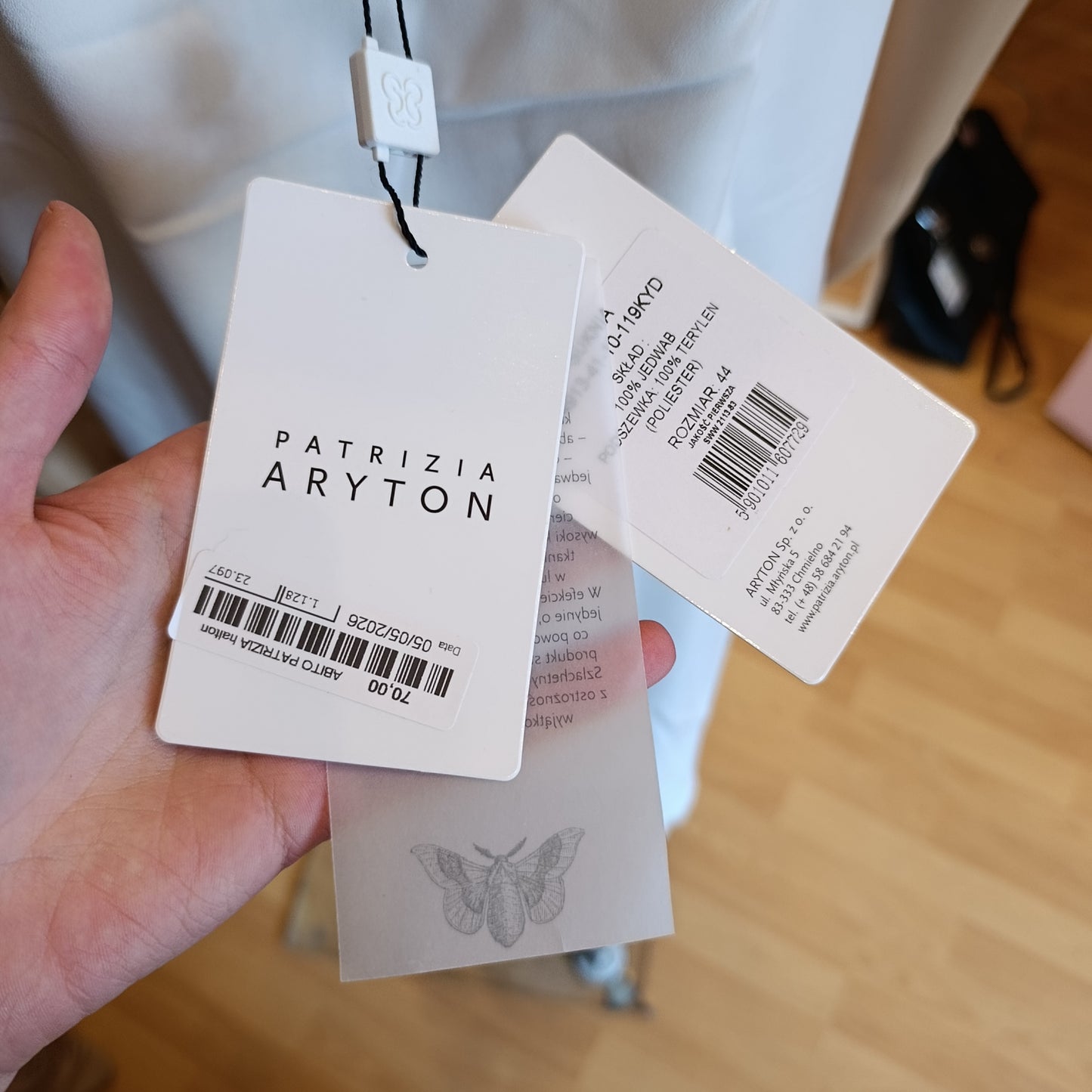 Abito Patrizia Aryton nuovo con cartellino tg 44 abbondante