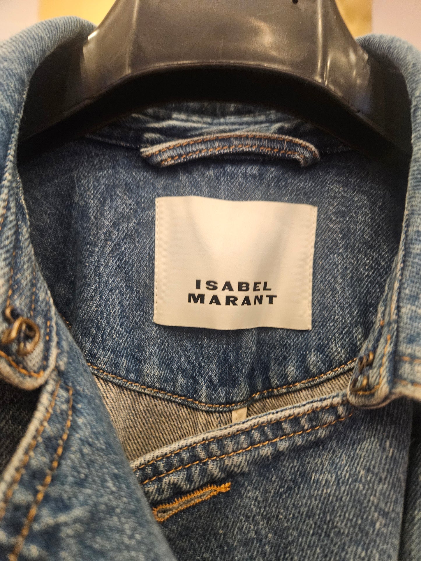 Trench in denim Isabel Marant tg 36fr 40IT