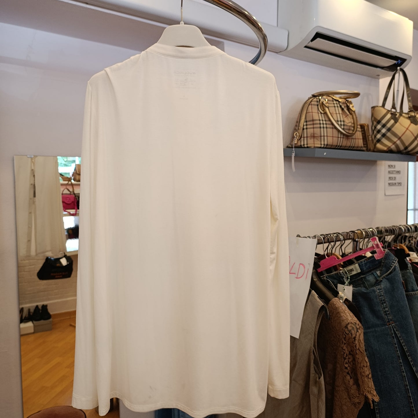 Blusa Woolrich nuova con cartellino tg L